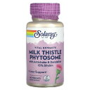Solaray ミルクシスル フィトソーム 【 iHerb アイハーブ 公式 】 ソラレー オオアザミ アーティチョーク タンポポ ショウガ ホスファチジルコリ...