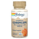Solaray 冬虫夏草 【 iHerb アイハーブ 公式 】 ソラレー トウチュウカソウ フユムシナツクサタケ キノコ マッシュルーム サプリメント サプリ ...