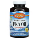 Carlson フィッシュオイル 【 iHerb アイハーブ 公式 】 カールソン オメガ3 オメガ3脂肪酸 ノルウェー産 DHA ドコサヘキサエン酸 EPA ...