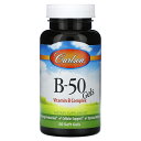 Carlson B-50 ジェル 【 iHerb アイハーブ 公式 】 カールソン ビタミンB ビタミンB群 ビタミン B 葉酸 ビオチン ビタミン類 ビタミン...
