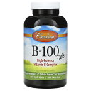 Carlson B-100 ジェル 【 iHerb アイハーブ 公式 】 カールソン ビタミンB ビタミン B ビタミンB群 ビタミン類 ビタミンサプリ サプリ...