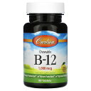 Carlson ビタミンB12 【 iHerb アイハーブ 公式 】 カールソン ビタミンB ビタミン B12 B シアノコバラミン ビタミンB群 ビタミン類 ...