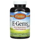 【POINT10倍★4/14 20:00~4/20 23:59】Carlson E-ジェム プラス 【 iHerb アイハーブ 公式 】 カールソン ビタミンE...