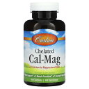 Carlson キレート カルシウム-マグネシウム 【 iHerb アイハーブ 公式 】 カールソン カルシウム マグネシウム ミネラル Cal-Mag カル-...