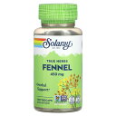 Solaray フェンネル 【 iHerb アイハーブ 公式 】 ソラレー フェンネル種子 フェンネルシード ハーブ トゥルーハーブ サプリメント サプリ ベジ...