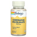 Solaray ピコリン酸クロム 【 iHerb アイハーブ 公式 】 ソラレー ピコリン酸 クロム クロミウム ミネラル サプリメント サプリ タブレット 5...