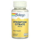 Solaray ストロンチウム クエン酸塩 【 iHerb アイハーブ 公式 】 ソラレー クエン酸ストロンチウム ハーブ サプリメント サプリ ベジカプセル ...