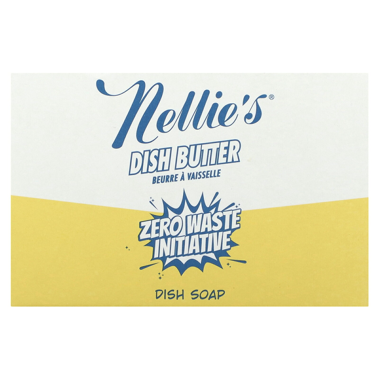 【POINT20倍★8/4 20:00〜8/11 1:59】Nellie's ディッシュ バター リフィル 【 iHerb アイハーブ 公式 】 ネリーズ 食器用洗剤 Dish Butter 食器用 固形 バー 洗浄 洗剤 石鹸 石けん 詰め替え用 1個のサムネイル