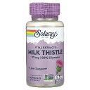 Solaray ミルクシスル 【 iHerb アイハーブ 公式 】 ソラレー オオアザミ シリマリン 80% バイタル エキス ハーブ サプリメント サプリ ベ...