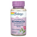 Solaray エキナセア 【 iHerb アイハーブ 公式 】 ソラレー エキナセアアングスティフォリア アングスティフォリア 根 ルート エキナコシド 4%...