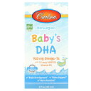 Carlson DHA 赤ちゃん向け 【 iHerb アイハーブ 公式 】 カールソン ベビー オメガ3 オメガ3脂肪酸 フィッシュオイル ドコサヘキサエン酸 ...
