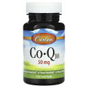 【POINT20倍★8/15 0:00〜8/18 23:59】Carlson コエンザイムQ10 【 iHerb アイハーブ 公式 】 カールソン CoQ10 ...