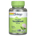 Solaray バレリアン 【 iHerb アイハーブ 公式 】 ソラレー セイヨウカノコソウ ハーブ トゥルーハーブ サプリメント サプリ ベジカプセル 47...