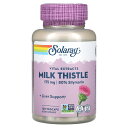 Solaray ミルクシスル 【 iHerb アイハーブ 公式 】 ソラレー オオアザミ シリマリン 80% バイタル エキス ハーブ サプリメント サプリ ベ...