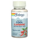 Solaray クール カイエン 【 iHerb アイハーブ 公式 】 ソラレー カイエンペッパー トウガラシ 唐辛子 エクストラ ホット サプリメント サプリ...