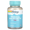 Solaray ピジウム & ノコギリヤシ 【 iHerb アイハーブ 公式 】 ソラレー ソーパルメット ピジウム樹皮 ピグム クランベリー エキス 亜鉛 カ...