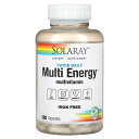 Solaray マルチエナジー マルチビタミン 【 iHerb アイハーブ 公式 】 ソラレー マルチ ビタミン A B C D E ミネラル トワイスデイリー...