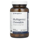 【POINT20倍★7/18 0:00~7/26 1:59】Metagenics マルチジェニックス チュアブル 【 iHerb アイハーブ 公式 】 メタジェニックス Multigenics マルチビタミン ビタミン A B C D E カルシウム マグネシウム ミネラル サプリ タブレット オレンジ味 90粒