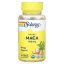 Solaray マカ オーガニック 【 iHerb アイハーブ 公式 】 ソラレー 有機 マカ根 マカルート レピジウムメイエニ ハーブ サプリメント サプリ ...
