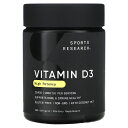 Sports Research ビタミンD3 【 iHerb アイハーブ 公式 】 スポーツリサーチ ビタミン D D3 ビタミンD ビタミン類 ビタミンサプリ...