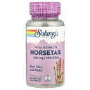 Solaray ホーステール 【 iHerb アイハーブ 公式 】 ソラレー ツクシ スギナ シリカ 10% バイタル エキス ハーブ サプリメント サプリ ベジカプセル 400mg 60粒