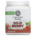Sunwarrior ゴジベリー パウダー オーガニック 【 iHerb アイハーブ 公式 】 サンウォーリアー 有機 ゴジ クコの実 ビタミンA リボフラビン...