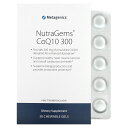 Metagenics ニュートラジェムス CoQ10 300 【 iHerb アイハーブ 公式 】 メタジェニックス NutraGems コエンザイムQ10 ユ...