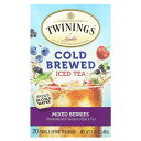 製品仕様 商品名 Twinings コールドブリュー アイスティー 【 iHerb アイハーブ 公式 】 トワイニング 水出し 無糖 ティーバッグ ミックスベリー 20個 商品説明 - 名称 水出しアイスティー 原材料 紅茶、天然ブラックカラント香料、紅茶エキス、天然茶葉香料、天然香料 内容量 20個 賞味期限 パッケージに記載 保存方法 高温多湿を避けて保存してください。 商品区分 食品（海外製） 生産国 アメリカ 製造者 Twinings Of LondonPo Box 414599, Boston, 2241 USA 輸入者 本商品は個人輸入商品のため、購入者の方が輸入者となります。 広告文責 iHerb19516163600