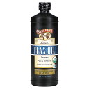 Barlean's リグナン 亜麻仁油 オーガニック 【 iHerb アイハーブ 公式 】 バーリーンズ フレッシュ 有機 フラックス オイル フラックスシード...