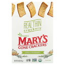 【POINT20倍★5/30 0:00〜6/1 23:59】Mary's Gone Crackers リアルシン クラッカー 【 iHerb アイハーブ 公式 ...