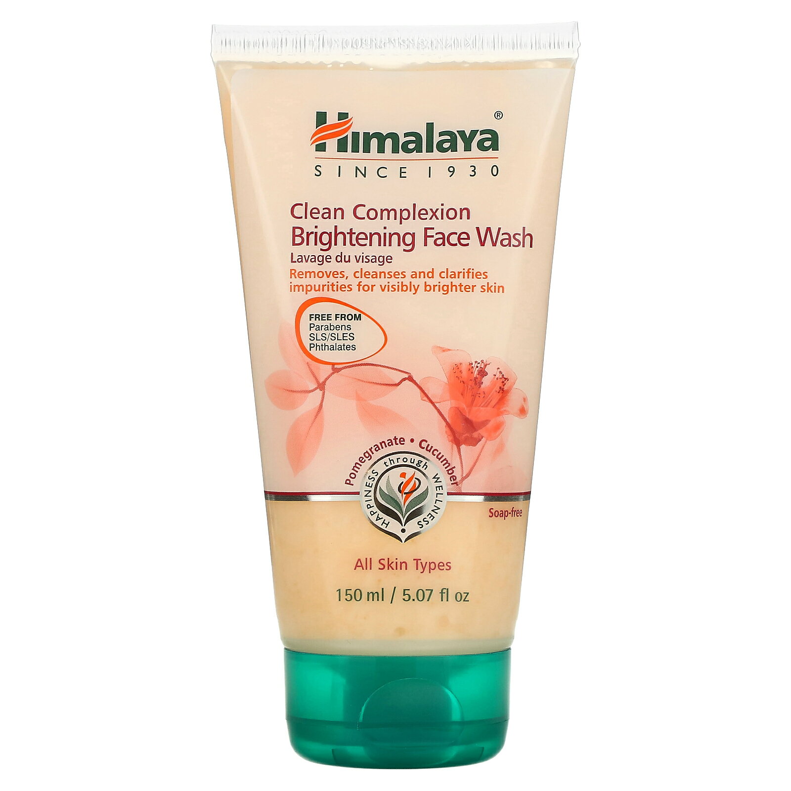 Himalaya フェイスウォッシュ  クリーンコンプレクション ヒマラヤ 洗顔料 洗顔剤 サフラン カンゾウ ザクロ 150ml