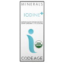 Codeage ヨウ素+ 【 iHerb アイハーブ 公式 】 コードエイジ オーガニック 有機 ヨウ素 ミネラル ミネラルサプリ サプリメント サプリ リキッ...