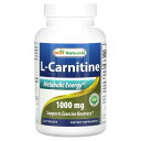 Best Naturals L-カルニチン 【 iHerb アイハーブ 公式 】 ベストナチュラルズ カルニチン L-カルニチンフマル酸塩 サプリメント サプリ...