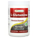 Best Naturals L-グルタミン 【 iHerb アイハーブ 公式 】 ベストナチュラルズ グルタミン アミノ酸 プレミアム フォーミュラ サプリメン...