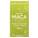 Viva Naturals マカ 【 iHerb アイハーブ 公式 】 ビバナチュラルズ マカ根 レピジウムメイエニ ゼラチン化 ペルー産 サプリメント サプリ...