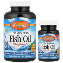 Carlson フィッシュオイル 【 iHerb アイハーブ 公式 】 カールソン オメガ3 オメガ3脂肪酸 DHA EPA ビタミンE カールソンラボ サプリ...