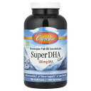Carlson スーパー DHA ジェム 【 iHerb アイハーブ 公式 】 カールソン オメガ3 オメガ3脂肪酸 ドコサヘキサエン酸 EPA ビタミンE カ...