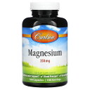 【POINT20倍★5/30 0:00〜6/1 23:59】Carlson マグネシウム 【 iHerb アイハーブ 公式 】 カールソン ミネラル ミネラルサ...