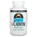 Source Naturals L-カルニチン 【 iHerb アイハーブ 公式 】 ソースナチュラルズ カルニチン L-カルニチンL-酒石酸塩 サプリメント ...