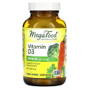 MegaFood ビタミンD3 【 iHerb アイハーブ 公式 】 メガフード ビタミンD ビタミン D D3 ビタミン類 ビタミンサプリ 玄米 パセリ ブロ...