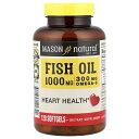 【POINT20倍★5/30 0:00〜6/1 23:59】Mason Natural オメガ3 フィッシュオイル 【 iHerb アイハーブ 公式 】 メイソ...