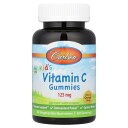Carlson ビタミンC グミ 子ども用 【 iHerb アイハーブ 公式 】 カールソン キッズ ビタミン C アスコルビン酸 ビタミン類 ビタミンサプリ ...