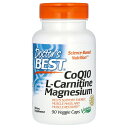 Doctor's Best コエンザイムQ10 L-カルニチン マグネシウム 【 iHerb アイハーブ 公式 】 ドクターズベスト CoQ10 ユビキノン カ...