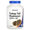 Nutricost カワラタケ 【 iHerb アイハーブ 公式 】 ニュートリコスト ターキーテール マッシュルーム キノコ サプリメント サプリ カプセル ...