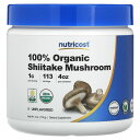 Nutricost シイタケ オーガニック 【 iHerb アイハーブ 公式 】 ニュートリコスト 100% 有機 椎茸 キコノ マッシュルーム サプリメント ...