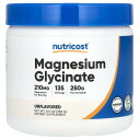 Nutricost グリシン酸マグネシウム 【 iHerb アイハーブ 公式 】 ニュートリコスト グリシン酸 ビスグリシン酸 マグネシウム ミネラル サプリメ...