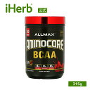 【POINT10倍★4/14 20:00~4/17 09:59】ALLMAX アミノコア BCAA 【 iHerb アイハーブ 公式 】 オールマックスニュートリション AMINOCORE 分岐鎖 アミノ酸 ロイシン バリン イソロイシン ビタミンB サプリメント サプリ パウダー 粉末 フルーツポンチ 315g