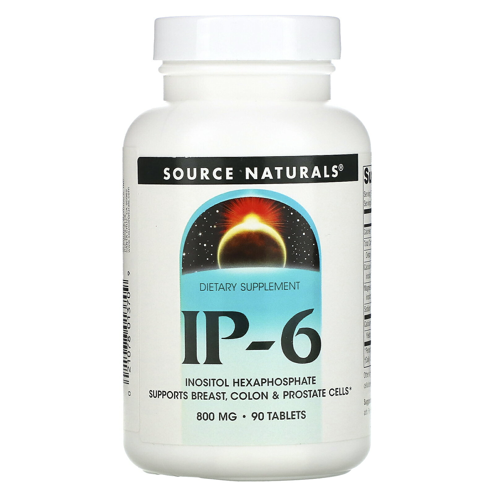 Source Naturals IP-6 【 iHerb アイハーブ 公式 】 ソースナチュラルズ イノシトール6リン酸 サプリ サプリメント タブレット 800mg 9..