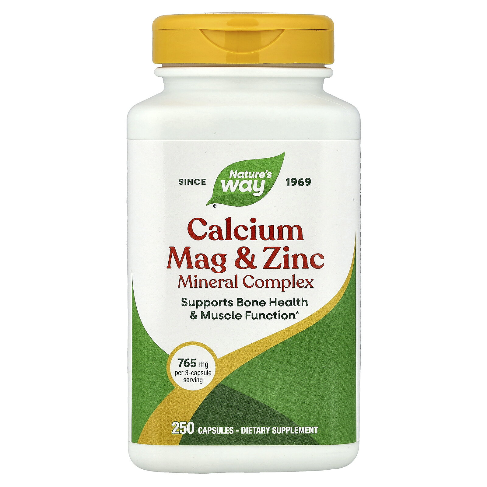 Nature's Way カルシウム マグネシウム 亜鉛 ミネラルコンプレックス 【 iHerb ア...
