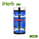 【P15倍★5/9 20:00~5/16 01:59】ALLMAX オメガ3 フィッシュオイル 【 iHerb アイハーブ 公式 】 オールマックスニュートリション EPA DHA オメガ3脂肪酸 必須脂肪酸 ウルトラピュア サプリメント サプリ ソフトジェル 180粒